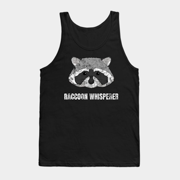 Raccoon Whisperer Tank Top by Crazy Shirts